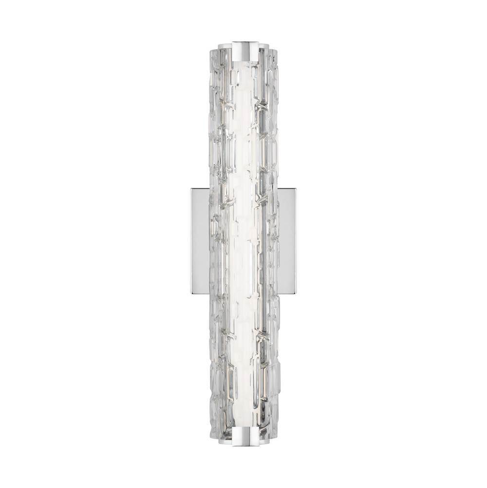 Visual Comfort Studio Collection Cutler 18'' Staggered Glass LED Sconce